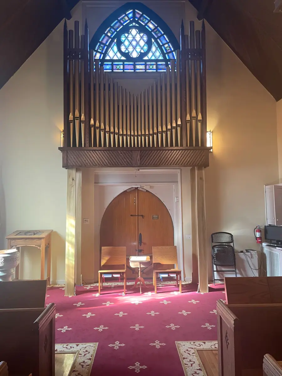 Robert Lee Mitchell, Snr. Antiphonal Organ & Charlene E.M. Mitchell Antiphonal Cymbelstern